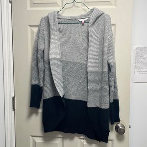 Grey and Black Cardigan